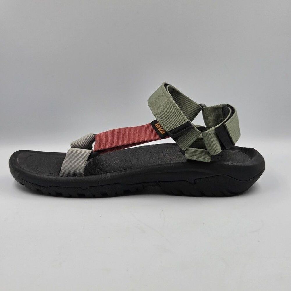 Teva Mens 10 Sage Green Rust Universal Strap Sandals Adjustable Hiking Outdoor
